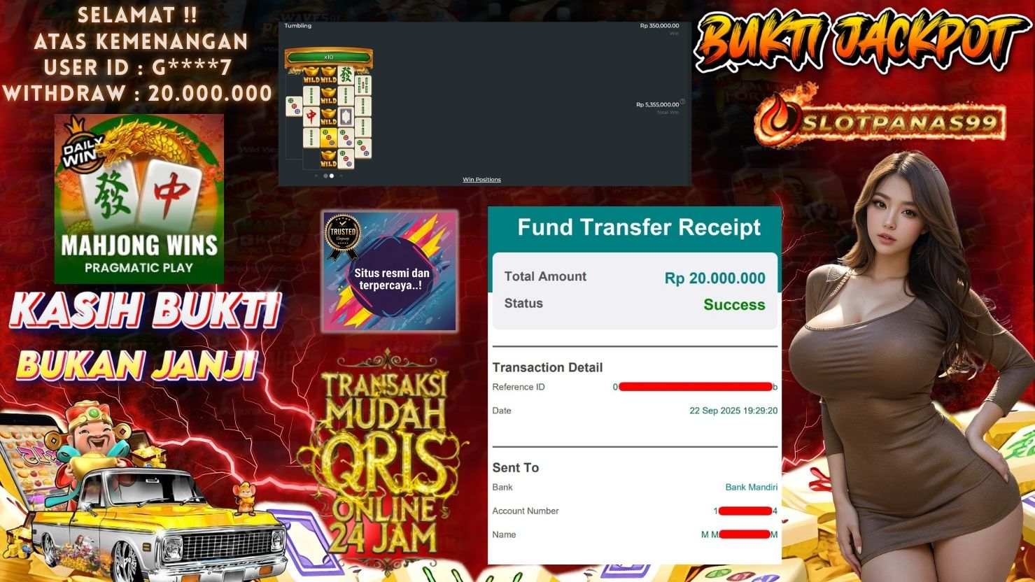 SLOTPANAS99 JACKPOT SLOT MAHJONG WINS 